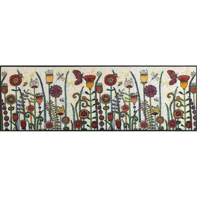 wash+dry Küchenläufer Sonnentag Mehrfarbig 60x180 cm
