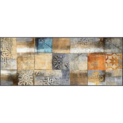 wash+dry Küchenläufer Tilea Mehrfarbig 75x190 cm