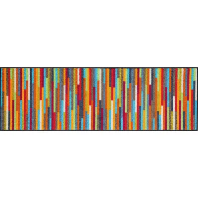 wash+dry Läufer Mikado Stripes Mehrfarbig 60x180 cm