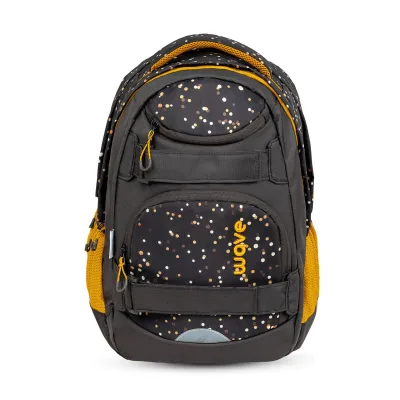 Wave Rucksack Infinity Move Tasche Schulrucksack "Dots Sand" Ranzen