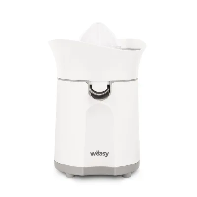 Wëasy Elektrische Zitruspresse CITRU6 BPA-frei, 2 Kegel, spülmaschinenfest, Orangen-, Zitronen-, Grapefruitsaft, 85W