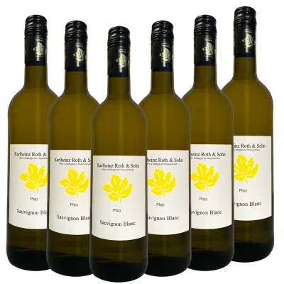 Weingut Karlheinz Roth & Sohn GbR Sauvignon Blanc QbA 2024 - 6er Karton