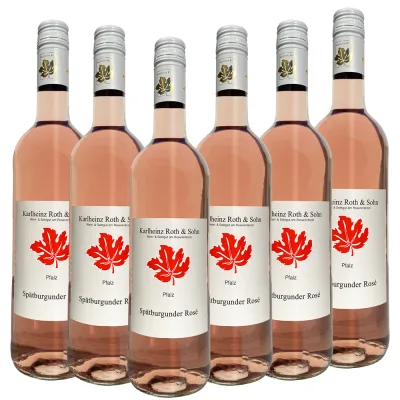 Weingut Karlheinz Roth & Sohn GbR Spätburgunder Rosé QbA 2025 - 6er Karton
