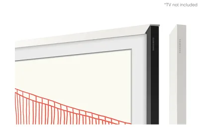 Weißer Rahmen 50 Zoll für The Frame (2021/2022)