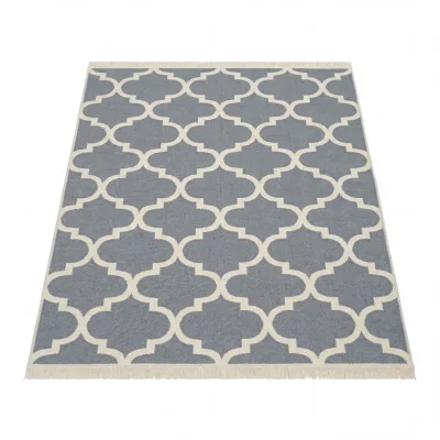 Wendbarer teppich Skyla grau 60x90 cm
