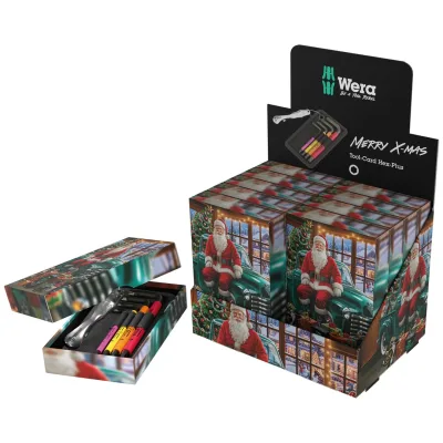 Wera Tool-Card Hex-Plus Christmas 2026, 11-tlg.