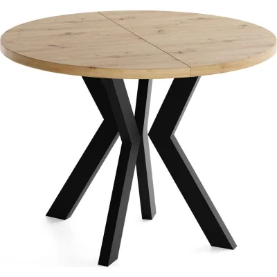 WFL Group Esstisch Eiche Artisan 190x77x90 cm