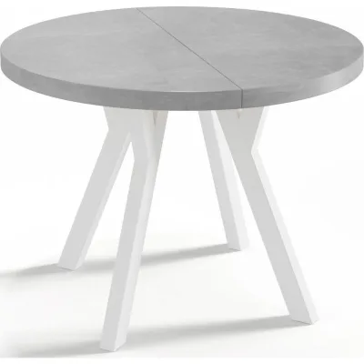 WFL Group Esstisch Hellgrau 200x76x100 cm