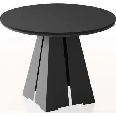 WFL Group Esstisch Schwarz 196x76x120 cm