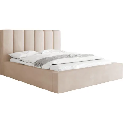 WFL Group Polsterbett Ecru 120x200 cm