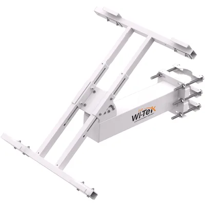 Wi-Tek WI-BRKP133 Masthalterung für Solarpanel Stahl weiß