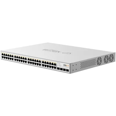 Wi-Tek WI-PCES352GF PoE-Switch 52 Ports 48 Ports PoE 4 Ports SFP cloud managed Desktop Rack