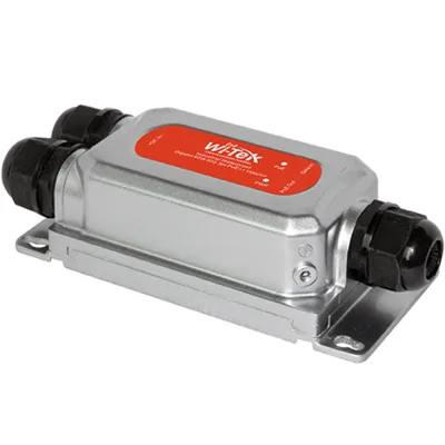 Wi-Tek WI-POE21E-O Outdoor-PoE-Extender 2 PoE out 1 PoE in IP68 Desktop Wand