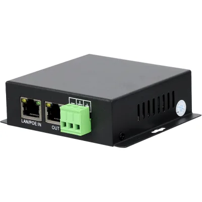 Wi-Tek WI-POE31S PoE-Splitter 2 Ports 30 W schwarz Desktop Wand