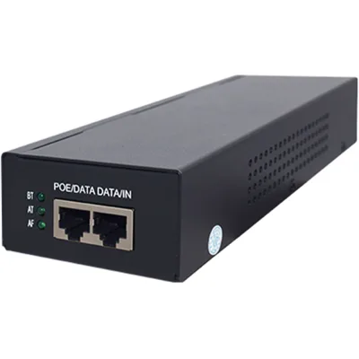 Wi-Tek WI-POE58-BT V2 PoE-Injektor 2 Ports 90 W schwarz Desktop Wand