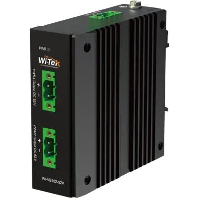 Wi-Tek WI-VB102-52V Netzteil 52V DC 120 W IP40 DIN-Schiene Wand