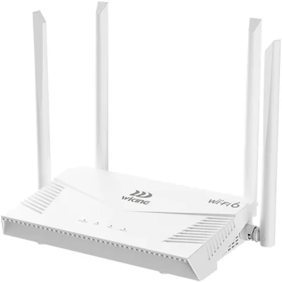 Wi-Tek WK-R1800 Dual-Band-WLAN-Router 2 4 GHz 5 GHz weiß