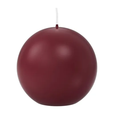 Wiedemann Kerzen Kugelkerzen Bordeaux 8x8x8 cm