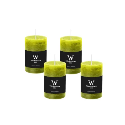 Wiedemann Kerzen Stumpenkerze Apfelbaum 9 cm