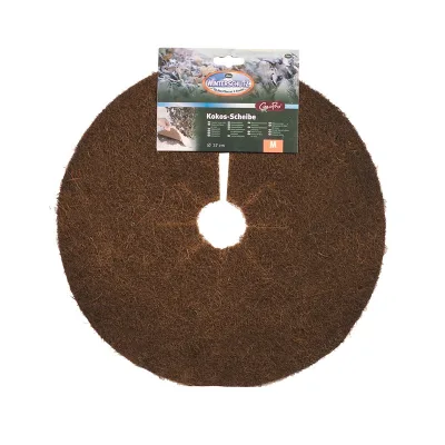 Winterschutz CocoPro-Kokos-Scheibe, dunkelbraun, ca. Ø 37 cm