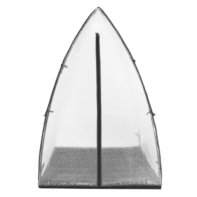Winterschutz Frost-Schutzhaus 'Polar', transparent, 120 x 120 x H180 cm