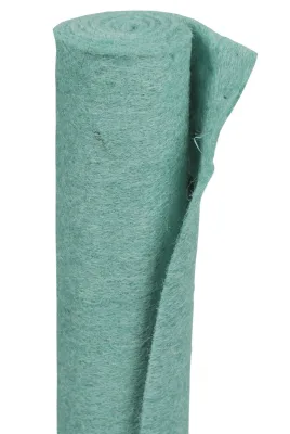 Winterschutz Jute-Filz, petrol, ca. 50 x 150 cm