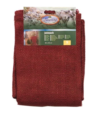 Winterschutz Jutesack, waldbeere, 80 x 60 cm