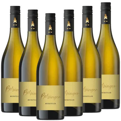 Winzergenossenschaft Bötzingen Der Bötzinger - Muskateller Qualitätswein lieblich - 6er Karton