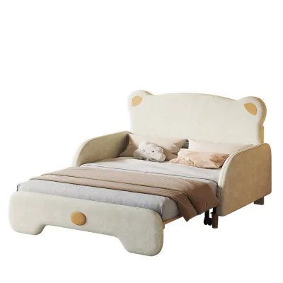 Wishdor Polsterbett Beige 140x200 cm