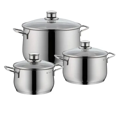 WMF Diadem Plus Topf-Set 3-tlg Kochgeschirrset