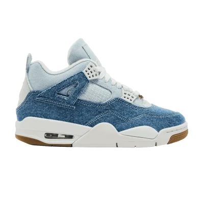 Wmns Air Jordan 4 Retro TEX Worn Blue Denim