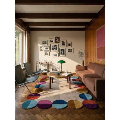 Kadima Design Wollteppich Mehrfarbig 120x170 cm