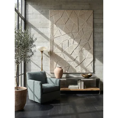 Kadima Design Wollteppich Beige 120x170 cm