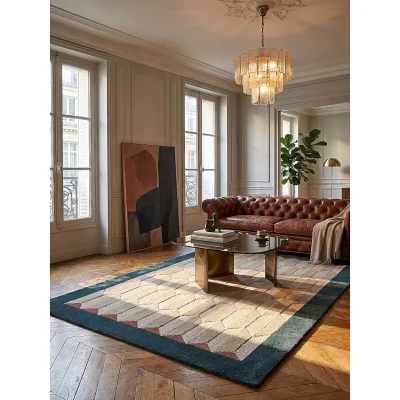 Kadima Design Teppich Türkis 120x170 cm