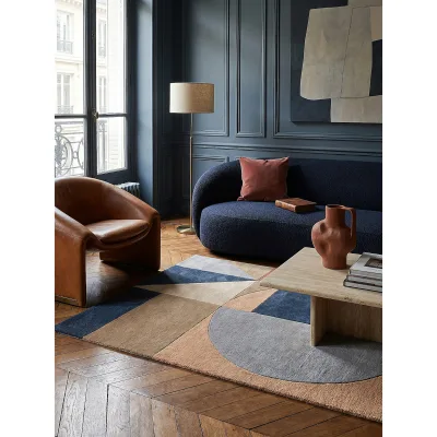 Kadima Design Wollteppich Mehrfarbig 160x230 cm