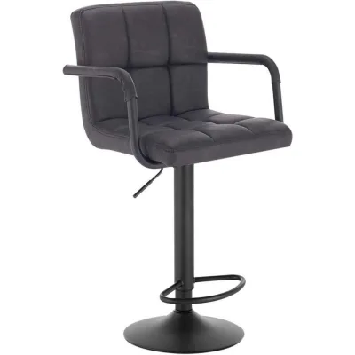 Woltu Barhocker Anthrazit 51x90x37 cm