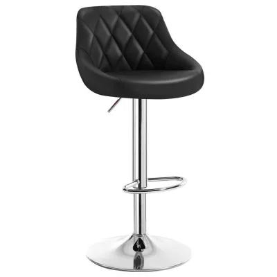Woltu Barhocker, Schwarz 47x104x39 cm