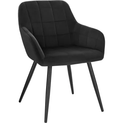 Woltu Esszimmerstuhl Schwarz 56x81x62 cm