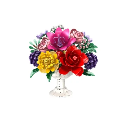 WOMA 99143 Blumenstrauß mit Vase 1070 Teile ab 6