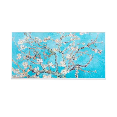 Wonderwall Air Art Smart Infrarotheizung 120x60cm 700W Wandinstallation App-Steuerung Mandelblüten