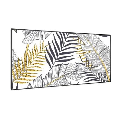 Wonderwall Air Art Smart Infrarotheizung Blatt 120x60cm 700W 120 x 60 cm