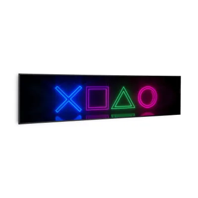 Wonderwall Air Art Smart Infrarotheizung Spiel 120x30cm 350W 120 x 30 cm