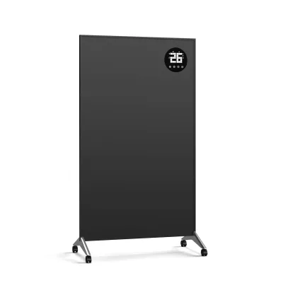 Wonderwall Smart Bornholm Infrarotheizung   800 W   Smart-Steuerung   Wandmontage   LED-Display 800 W Schwarz