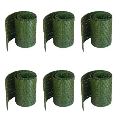 Workinghouse Zaun Sichtschutzstreifen Design Polyrattan 6x 255 cm x 19 cm