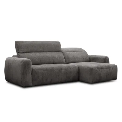 Wozimo Ecksofa Dunkelgrau 272x81x159 cm