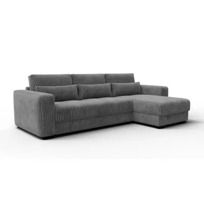Wozimo Ecksofa Dunkelgrau 295x172 cm