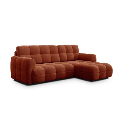 Wozimo Ecksofa Dunkelorange 232x156 cm