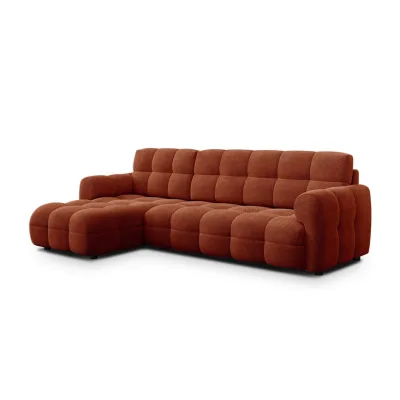 Wozimo Ecksofa Dunkelorange 262x156 cm