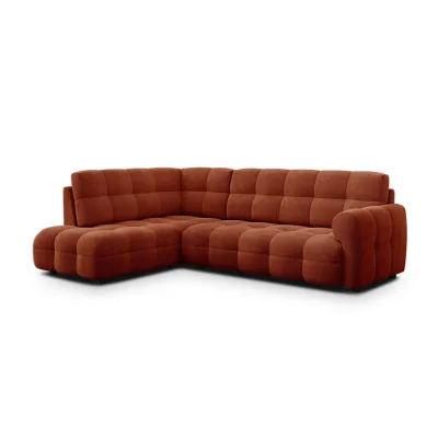 Wozimo Ecksofa Dunkelorange 283x191 cm