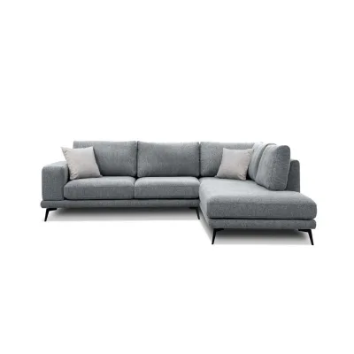 Wozimo Ecksofa Grau 282x219 cm